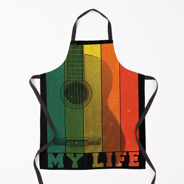 Item preview, Acoustic Guitar Retro My Life Graphic Art Guitarist Musician designed and sold by DSBE Designs.