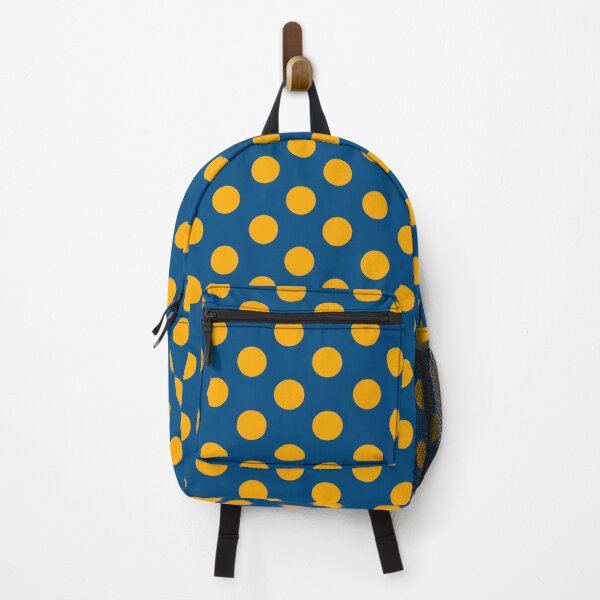 Item preview, Orange Polkadots On Blue Background designed and sold by babydollchic.