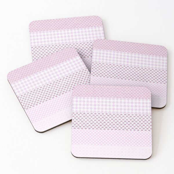 Item preview, Shabby Chic Bohemian Style Pink Pattern Face Mask designed and sold by zanydoodles.