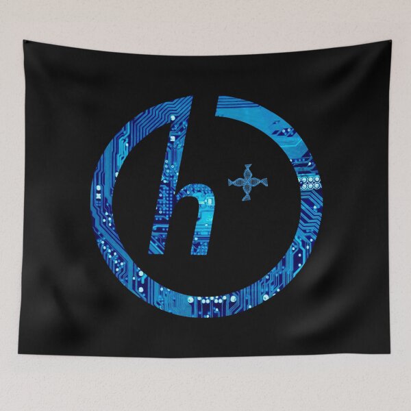 Item preview, Transhumanism symbol (on black) designed and sold by DotorEaon.
