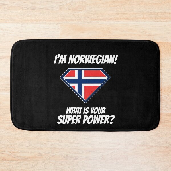 Item preview, I'm NORWEGIAN what's your superpower? designed and sold by cofera.
