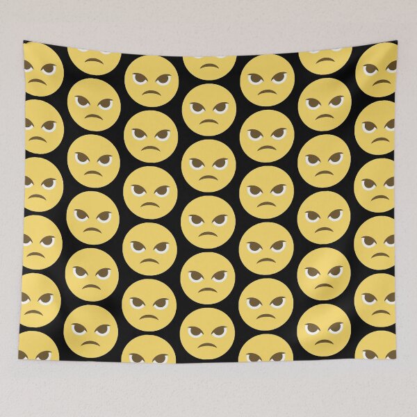 Item preview, Angry emoji designed and sold by ScrappyDesigns.