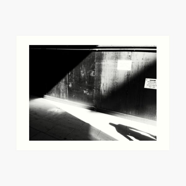 Enter the noir Art Print