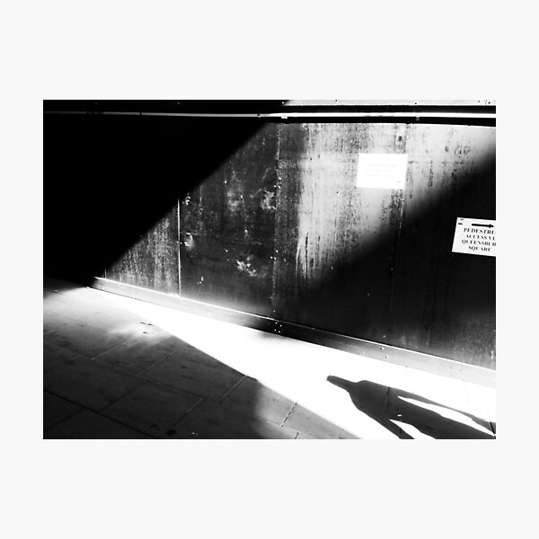 Enter the noir Photographic Print