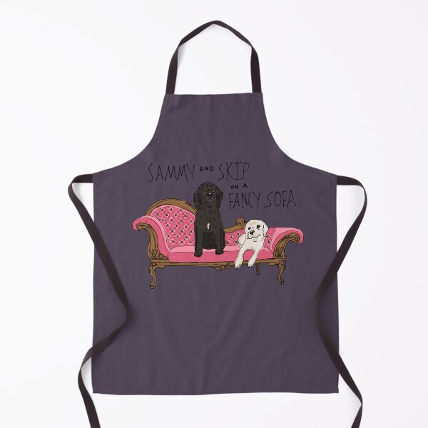 Item preview, Sammy and Skip on a Fancy Sofa designed and sold by sisselonpaper.