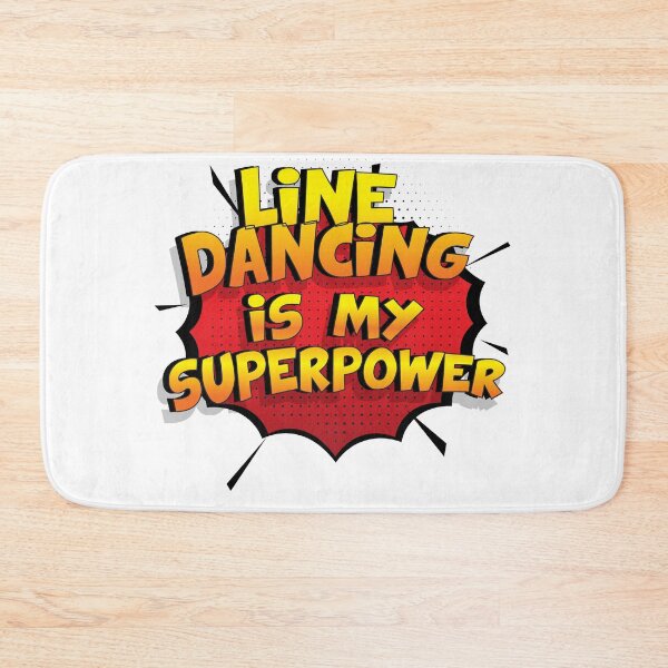 Item preview, Line Dancing is my Superpower Funny Design Line Dancing Gift designed and sold by Custom365.