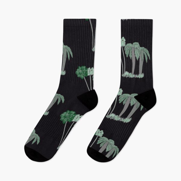 Item preview, Tropical Palm trees in Full Moon. designed and sold by Geomoon.