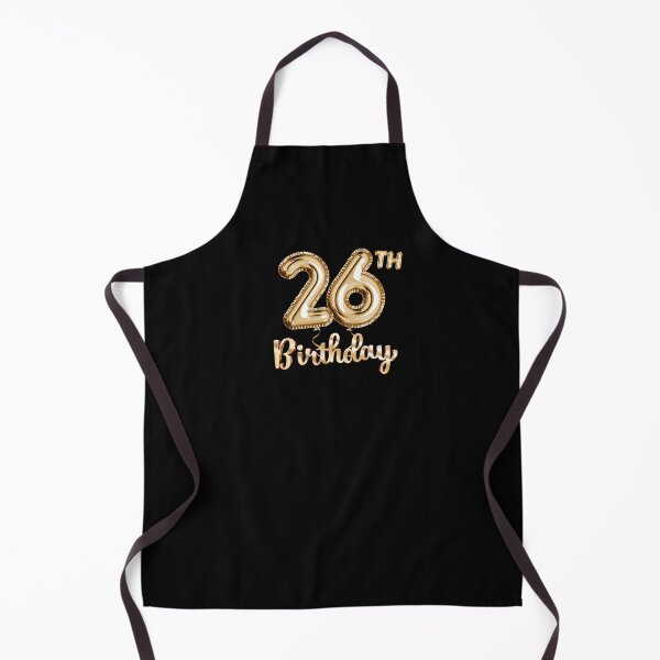 Item preview, 26th Birthday Gifts - Party Balloons Gold designed and sold by betternotes.