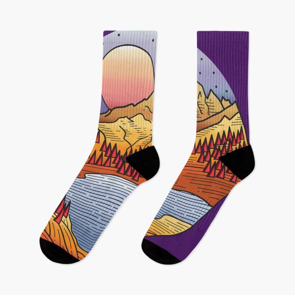 Item preview, Mountain and Lake designed and sold by Rusembell.