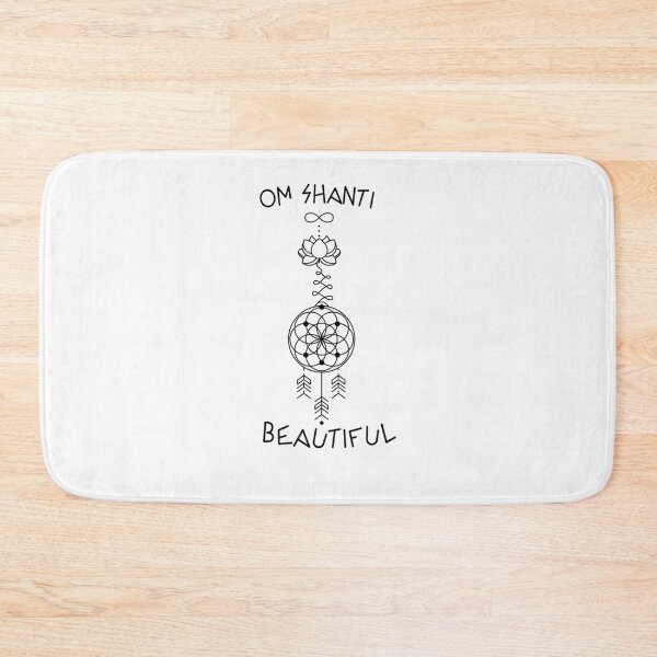 Item preview, Om Shanti Beautiful mandala designed and sold by LovingPresence.