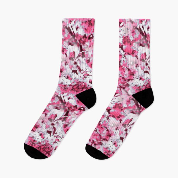 Item preview, Dreaming of Cherry Blossom Flower in Pink and White designed and sold by MangojellyLabs.