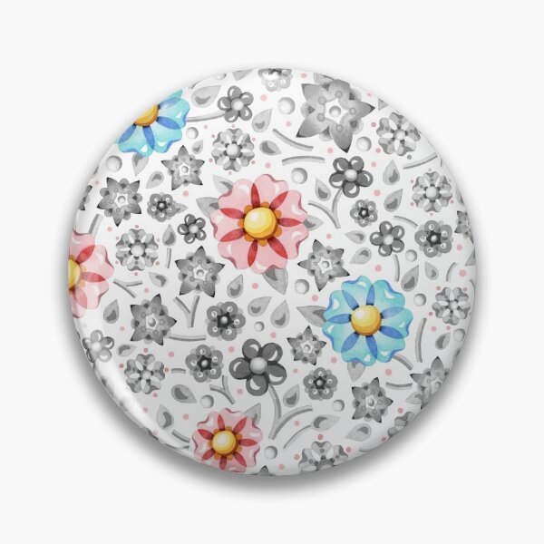 Artikelvorschau, Millefiori Monotone Blumen entworfen und verkauft von PatriciaSheaDesigns.
