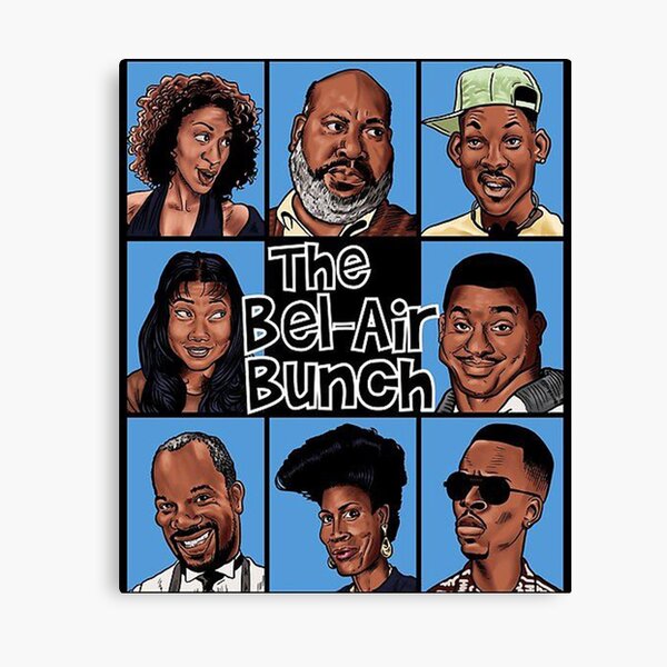 Fresh Prince Of Bel Air Canvas Prints Redbubble