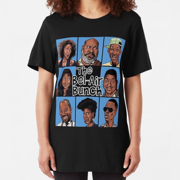 camiseta principe de bel air