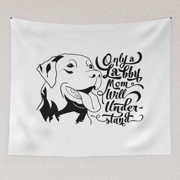 Item preview, Only a Labby Mom Will Understand Labrador Dog designed and sold by OmmeDesigns.