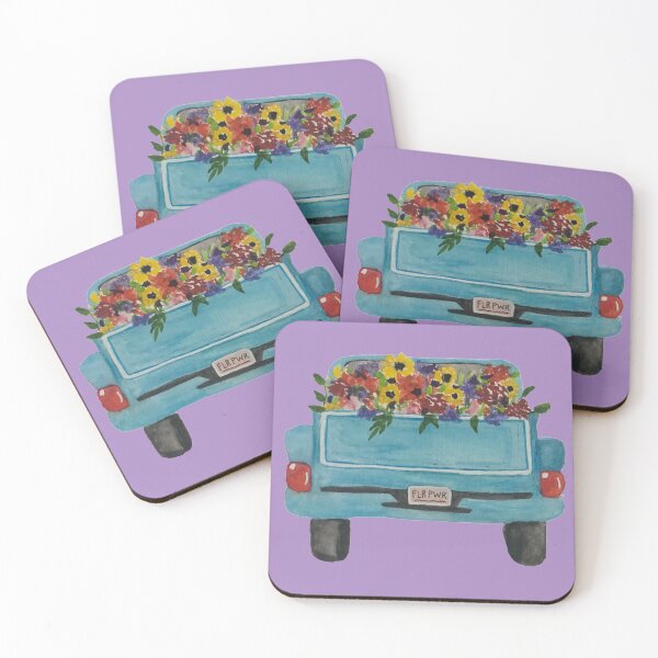 Item preview, Flower truck designed and sold by ClaraFied.