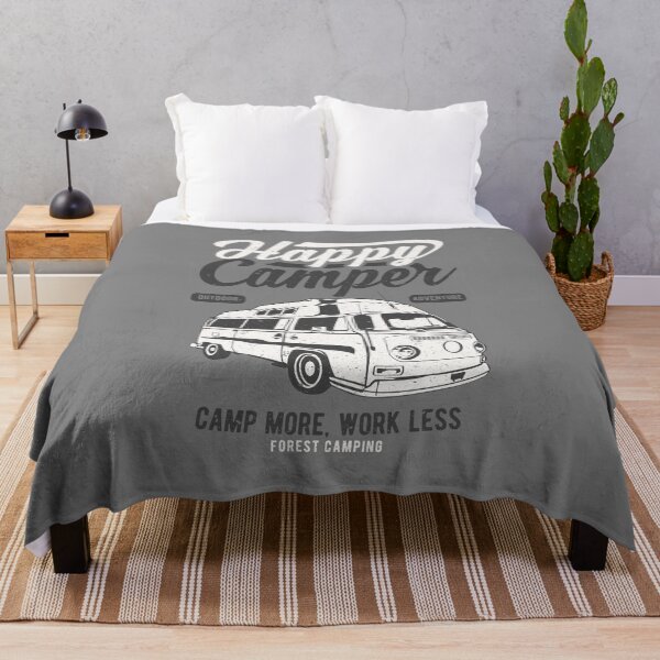Item preview, Happy Camper. Outdoor Adventure. designed and sold by wkyip79.