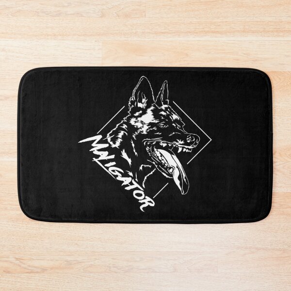 Item preview, Maligator Belgian Malinois portrait. designed and sold by dogarts.