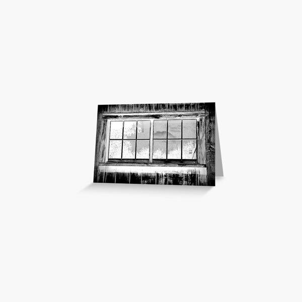 Window Reflection Greeting Card