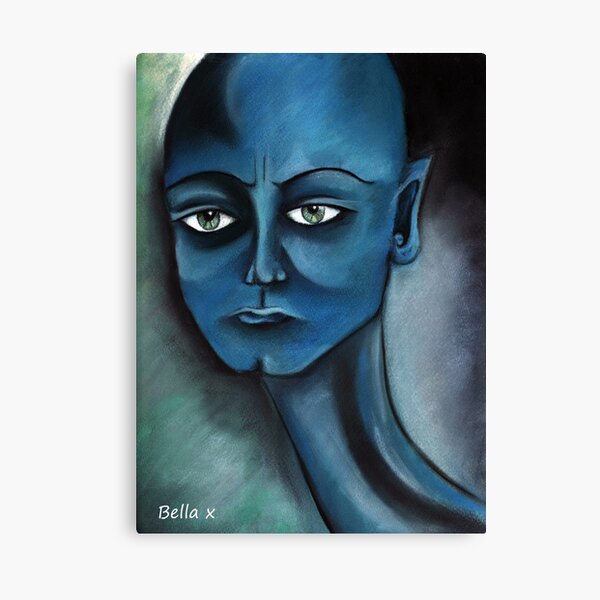 Blue Canvas Print