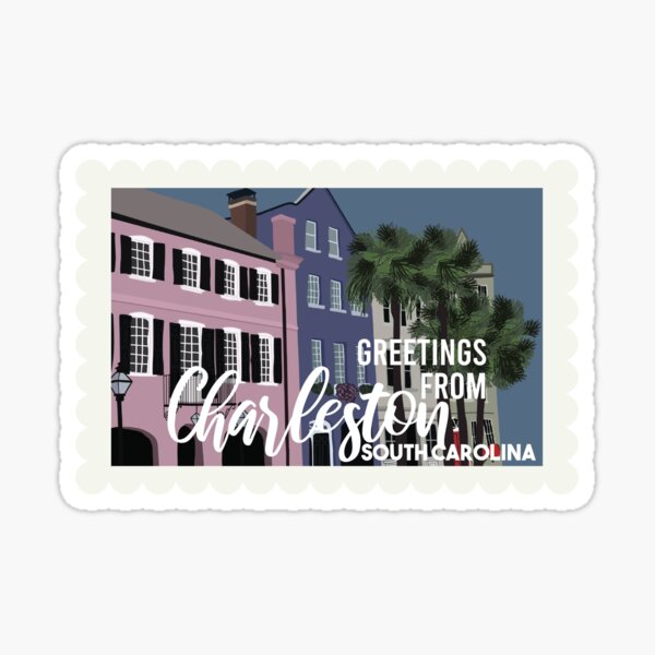 Item preview, Greetings from Charleston, South Carolina designed and sold by lydiaprince3.