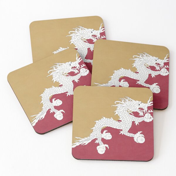 Item preview, Bhutan Flag designed and sold by Finding Fortuity.