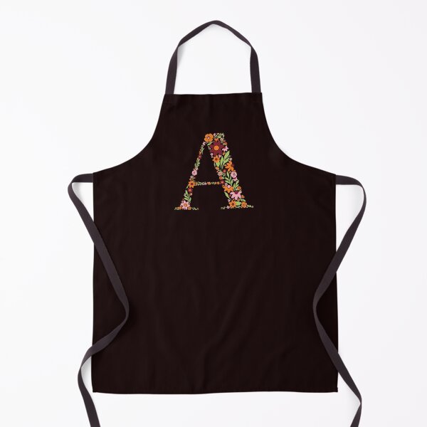 Item preview, Retro Floral Letter A designed and sold by zeljkica.