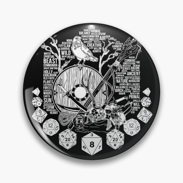 Item preview, RPG Class Series: Druid - White Version designed and sold by Milmino.