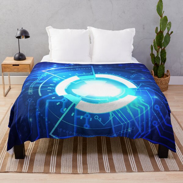 Item preview, Abstract glowing high tech background with power lines and matrix designed and sold by Maks08.