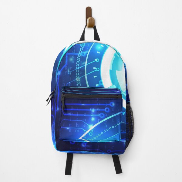 Item preview, Abstract glowing high tech background with power lines and matrix designed and sold by Maks08.