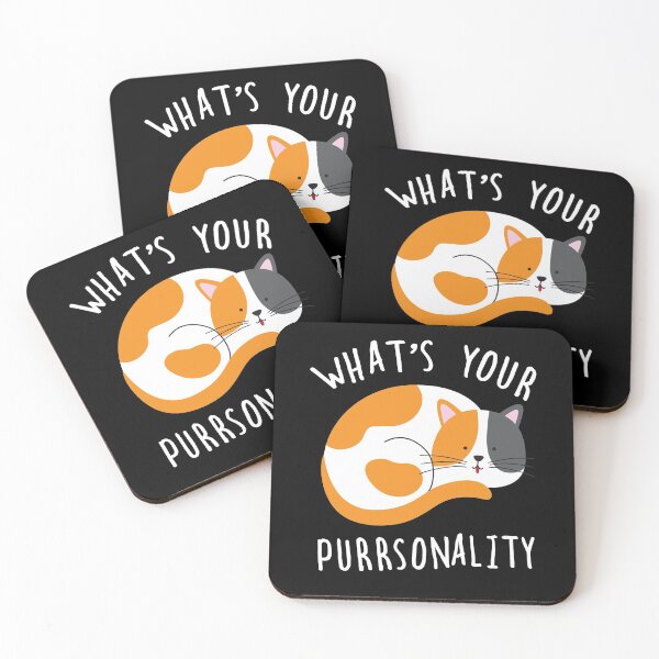 Item preview, Whats Your Purrsonality Cat Kitten Purring designed and sold by MooonTees.