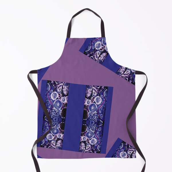 Item preview, blue floral squared dancing in a sea of mauve designed and sold by Nickdavisinghe.
