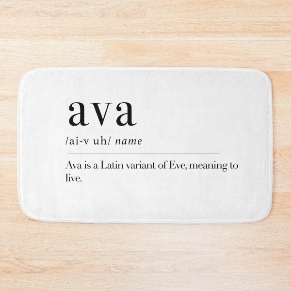 Item preview, Ava - name meaning designed and sold by maxchmz.