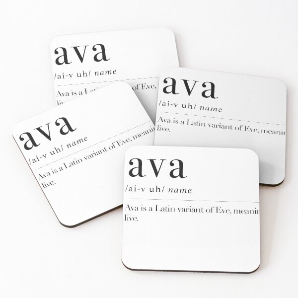Item preview, Ava - name meaning designed and sold by maxchmz.
