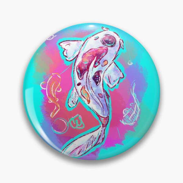 Item preview, Neon Koi Fishy designed and sold by DuskyDraws477.
