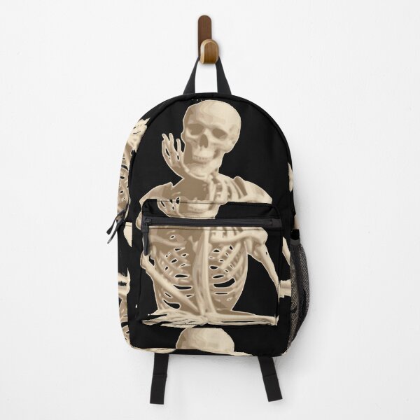 Item preview, White Simple Funny Skeleton a Geeky Fine Art Sketch designed and sold by corner-shop.