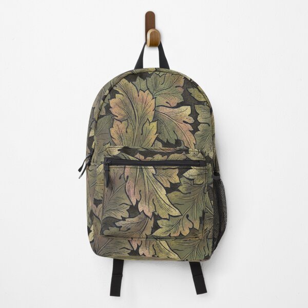 Item preview, William Morris inspired green leaves designed and sold by Gaia Marfurt.