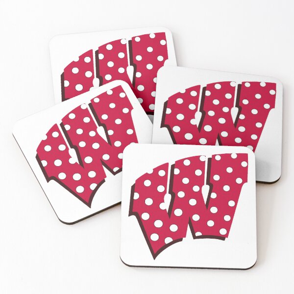 Item preview, Wisconsin logo polka dots designed and sold by ehalverson101.