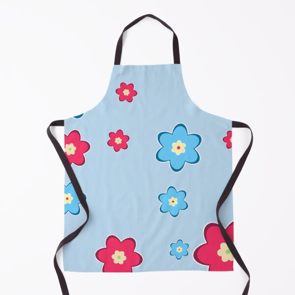 Item preview, vintage fantasy flowers over blue designed and sold by Filigranas Digitales.