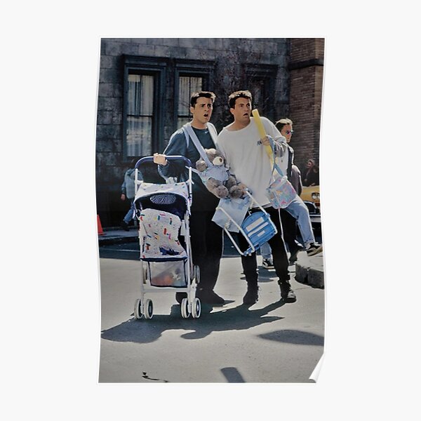 Chandler et Joey Poster