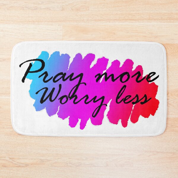 Item preview, Pray more, worry less  designed and sold by lizashev.