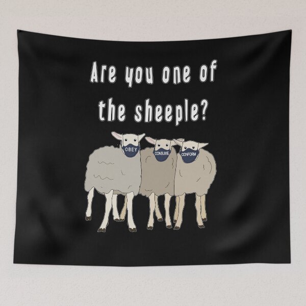 Item preview, Are You One Of The Sheeple? designed and sold by iamhewho.