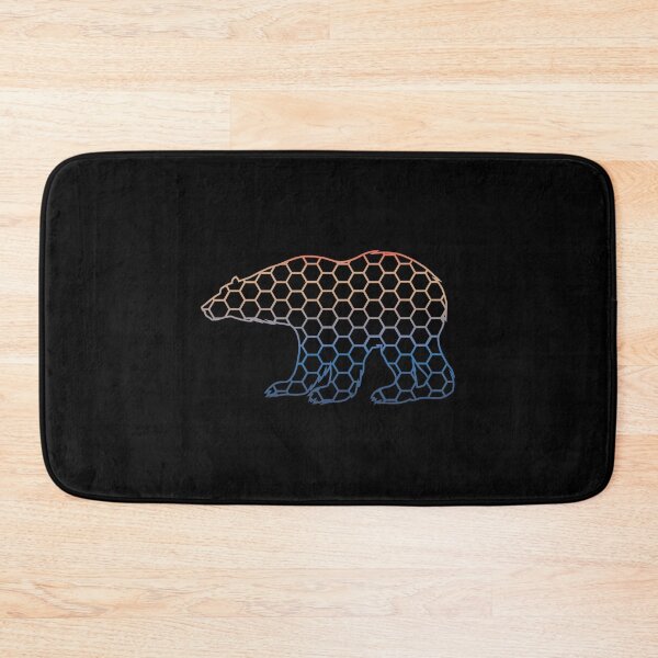Item preview, rainbow hexagons bear  designed and sold by pirminio.