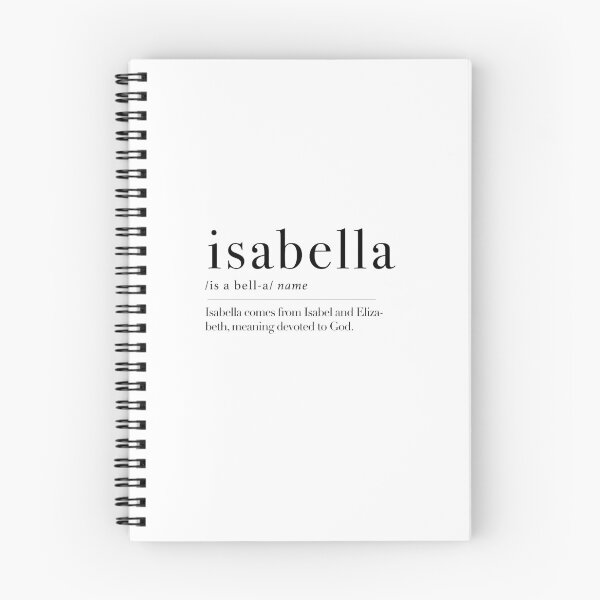 Item preview, Isabella - name meaning designed and sold by maxchmz.
