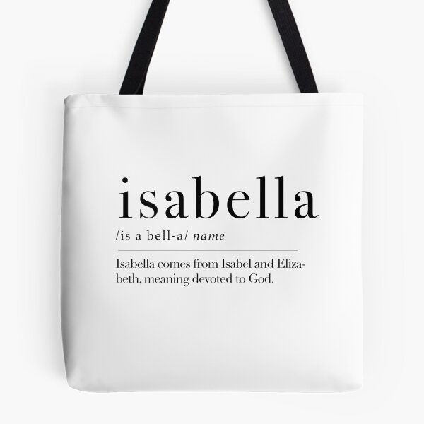 Item preview, Isabella - name meaning designed and sold by maxchmz.