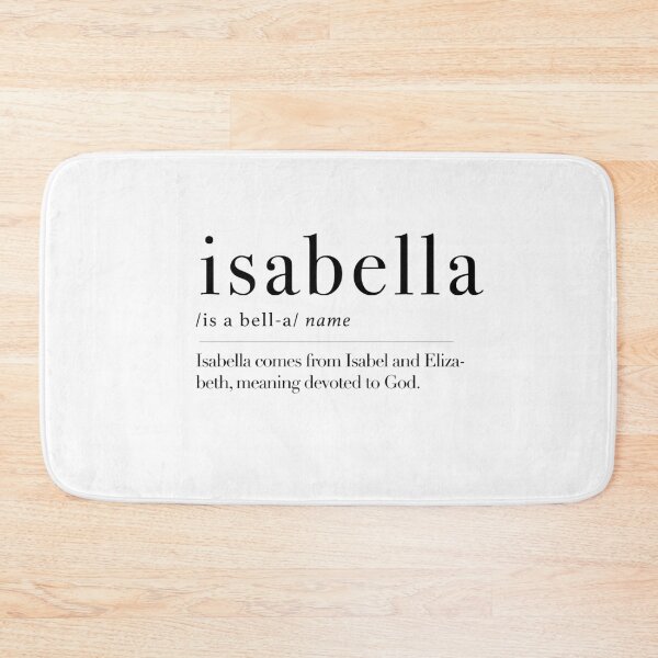 Item preview, Isabella - name meaning designed and sold by maxchmz.