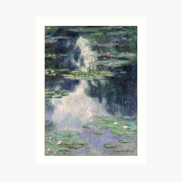 Claude Monet - Water Lilies Art Print