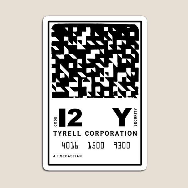 Item preview, J.F.Sebastian Tyrell Corporation Entry Card designed and sold by edwoods1987.