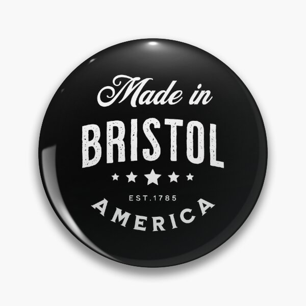 Item preview, Made In Bristol, USA - Vintage Logo Text Design designed and sold by VicEllisArt.