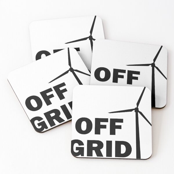 Item preview, Off Grid in Black designed and sold by Wizz Bang.